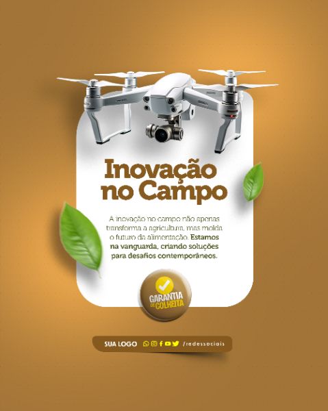 SOCIAL MEDIA - AGRONEGÓCIO - INOVAÇÃO NO CAMPO