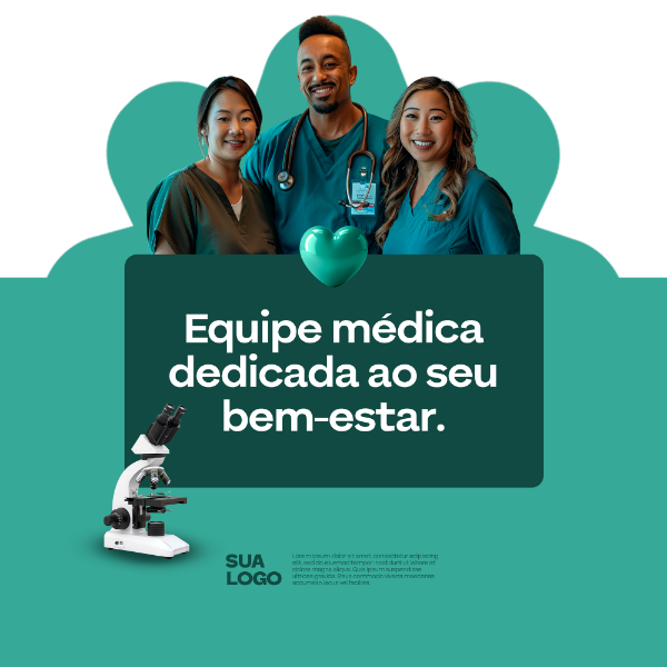 MN4 - SOCIAL MEDIA - CLÍNICA DE SAÚDE - EQUIPE MÉDICA