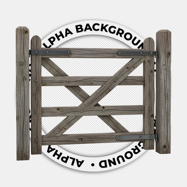 PORTÃO DE MADEIRA DE SÍTIO 4