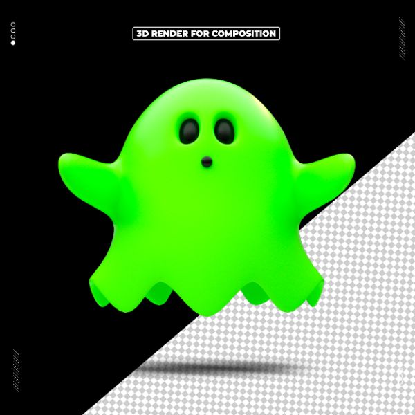 OBJETO 3D HALLOWEEN DIA DAS BRUXAS