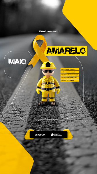 STORY MAIO AMARELO CONSCIENTIZAÇÃO DO TRANSITO 2