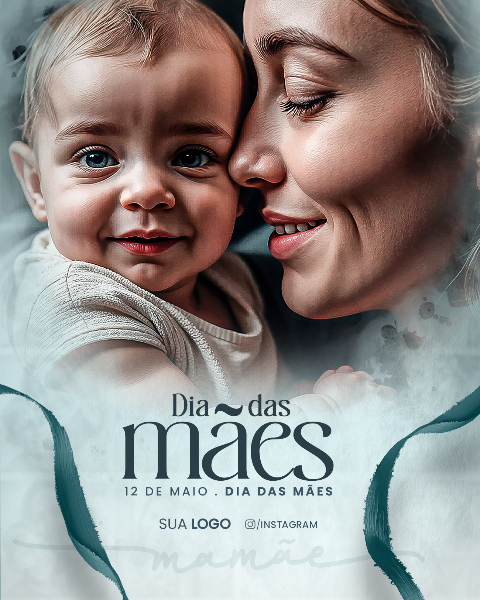 SOCIAL MEDIA - DIA DAS MÃES . 8 DE MAIO