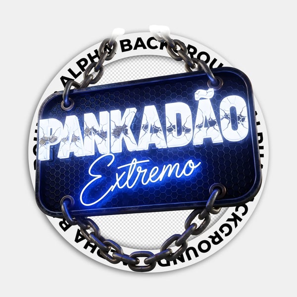 SELO 3D PANDÃO EXTREMO PARA FLYERS DE EVENTOS SHOWS 02