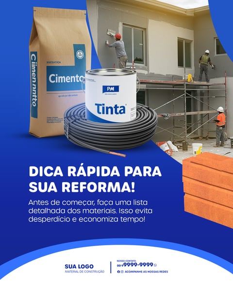 SOCIAL MEDIA - LOJA DE MATERIAL DE CONSTRUÇÃO 5