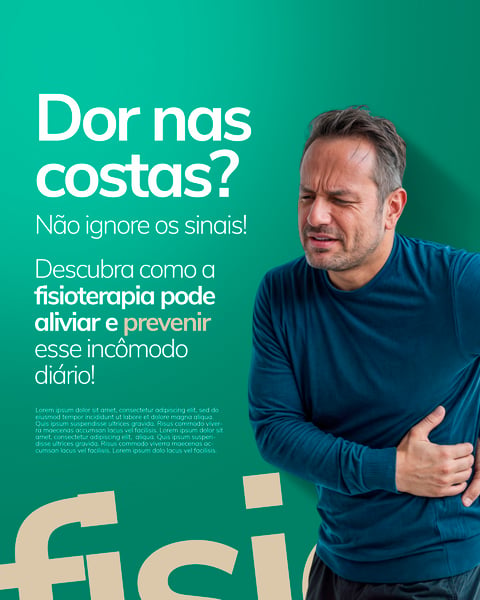 FISIOTERAPIA - DOR NAS COSTAS