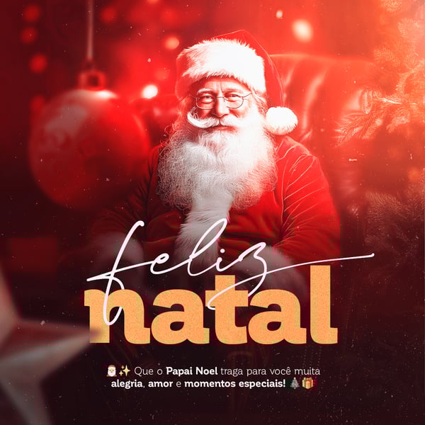 DRI SOCIAL MEDIA FELIZ NATAL FEED QUE O PAPAI NOEL TRAGA PARA VOCÊ MUITA ALEGRIA, AMOR E MOMENTOS ESPECIAIS