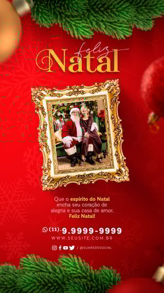 ULV SOCIAL MEDIA FELIZ NATAL STORY QUE O ESPIRITO DO NATAL