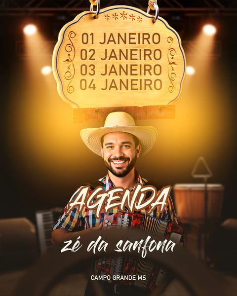 FLYER EVENTO SHOW AGENDA PSD FEED 19