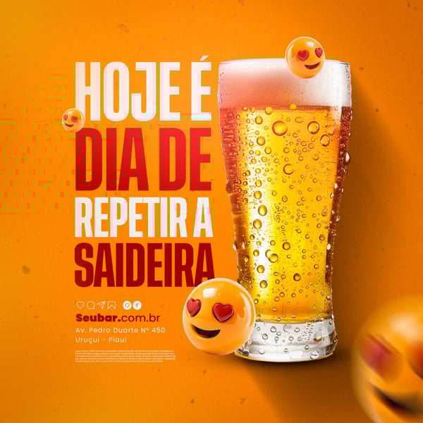 HOJ É DIA DE REPETIR A CERVEJA