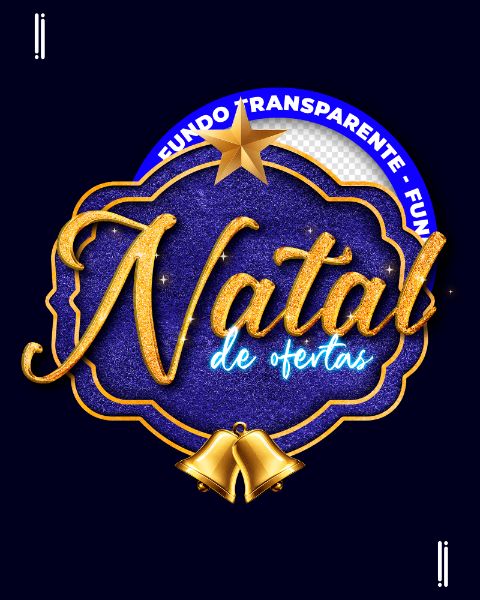 SELO 3D | FELIZ NATAL | PSD EDITÁVEL | IMAGEM SEM FUNDO | PARA COMPOSIÇÃO