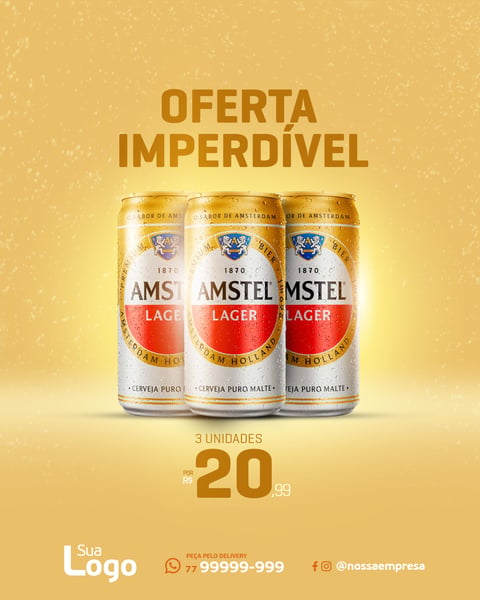 DBOFERTA IMPERDÍVEL AMSTEL