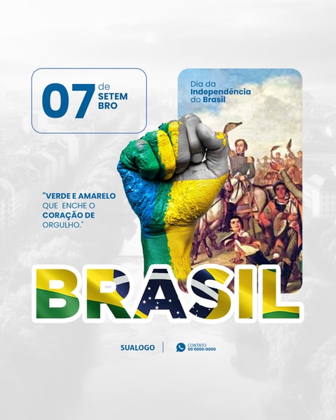 1 DIA DA INDEPENDÊNCIA DO BRASIL 7 DE SETEMBRO 03
