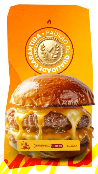 STORY - HAMBURGUERIA - PADRÃO DE QUALIDADE GARANTIDA