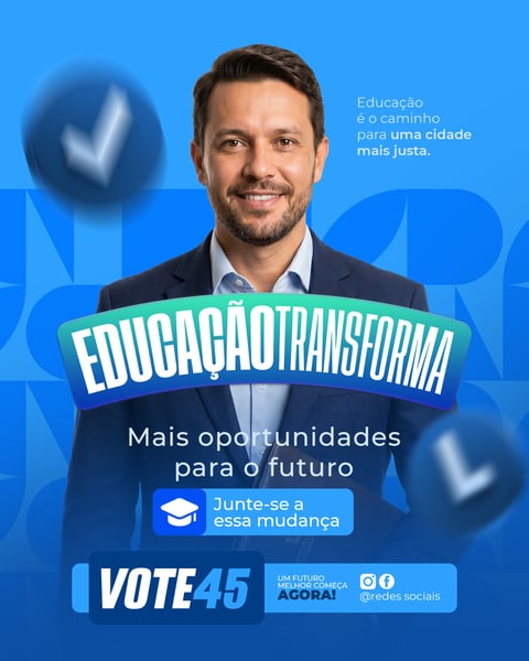 SOCIAL MEDIA POLÍTICO PSD EDITÁVEL 3