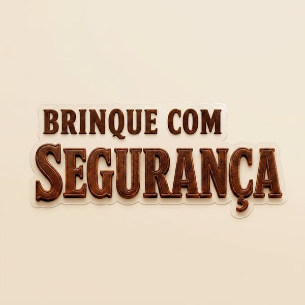 DESIGN 3D BRINQUE COM SEGURANÇA FUNDO DE MADEIRA PARA CAMPANHAS EDUCATIVAS E EVENTOS 71