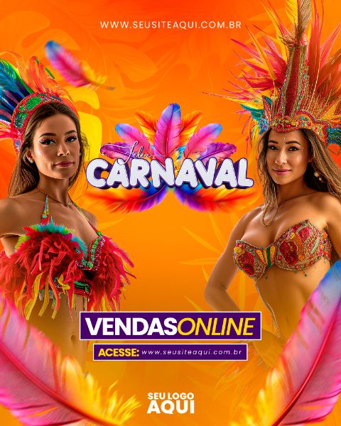 FEED - CARNAVAL | CARNIVAL | FESTA | PSD EDITÁVEL