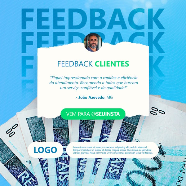EMPRÉSTIMO FGTS FINANÇAS SOCIAL MEDIA POST FEED