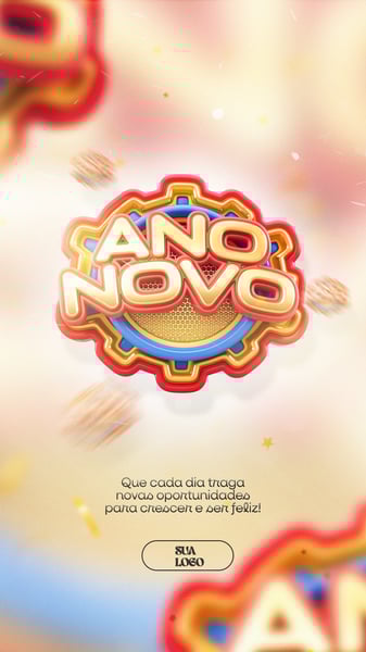 FELIZ ANO NOVO REVEILLON SOCIAL MEDIA PSD EDITÁVEL