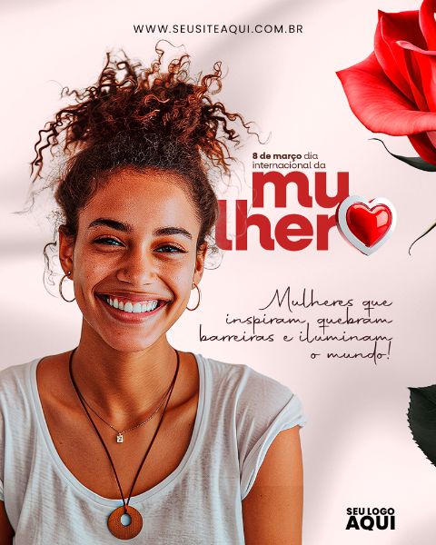 FEED - DIA DA MULHER | MULHERES | PSD EDITÁVEL