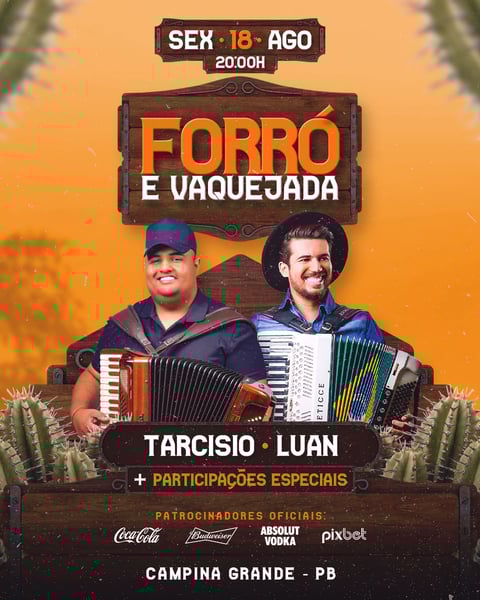 FLYERS PARA SHOWS E EVENTOS - VARIADOS