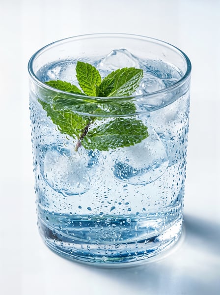 CUPO ÁGUA GELO HORTELÃ REFRESCANTE DETOX 3