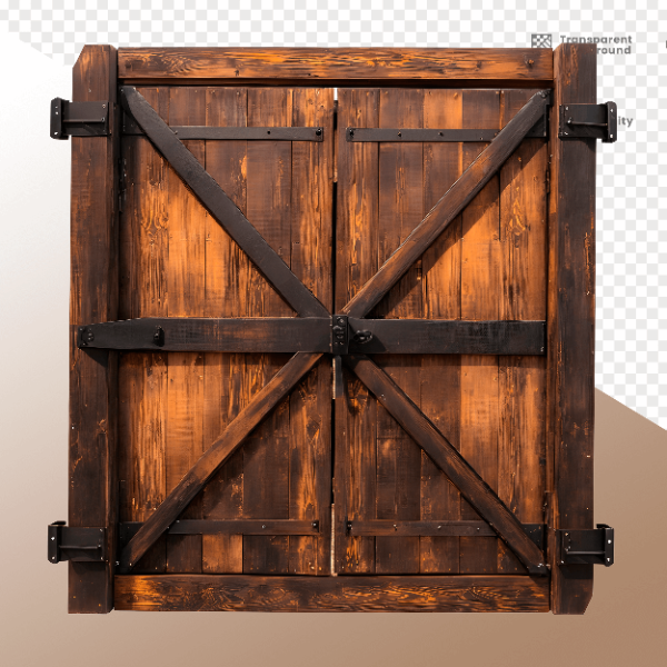 PORTA DE MADEIRA COM LUZ - ELEMENTO 3D PARA COMPOSIÇÃO