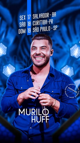 FLYER ARTISTA AGENDA DE SHOWS STORIES