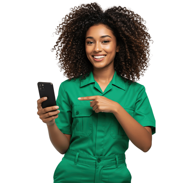 MULHER-NEGRA-SORRIDENTE-SEGURANDO-CELULAR-1