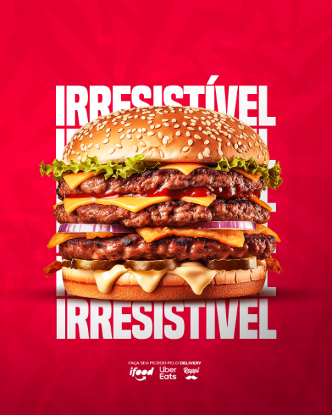 BURGUER IRRESISTÍVEL PSD