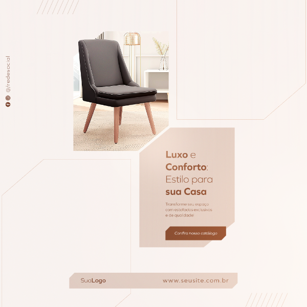 LOJA DE MÓVEIS E DECORAÇÃO SOCIAL MEDIA FEED