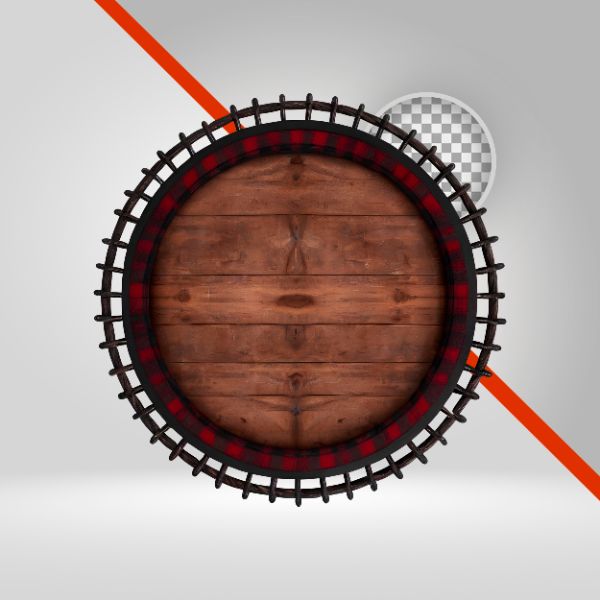 CÍRCULO SÃO JOÃO 3D, ELIPSE DE MADEIRA PRA TEXTO, ELEMENTO PNG, VOLANTE NAVIO, FUNDO TRANSPARENTE, RODA, PANO,