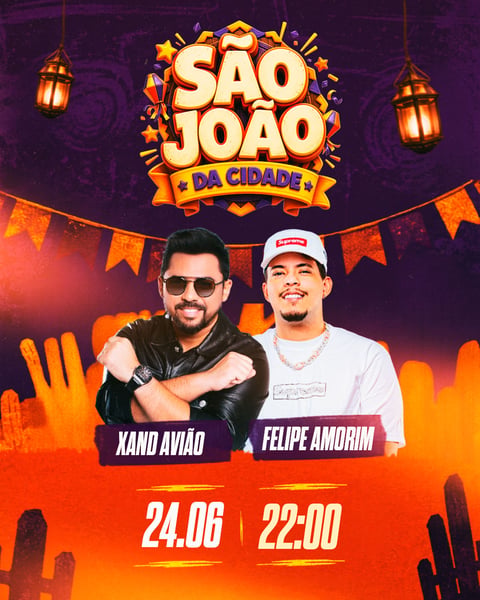FLYER EVENTO SÃO JOAO PSD EDITÁVEL
