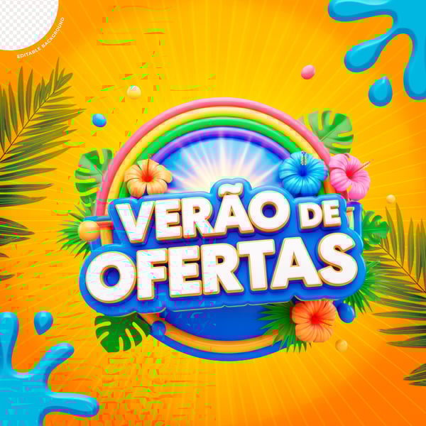 OFERTAS DE VERÃO SELO 3D MODELO 06