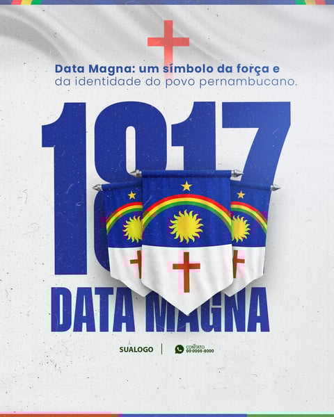 DATA MAGNA REVOLUÇÃO PERNAMBUCANA 1817 PERNAMBUCO PSD EDITÁVEL 4