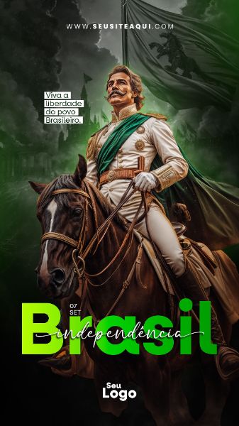 STORY - DIA DA INDEPENDÊNCIA DO BRASIL | SOCIAL MEDIA | PSD EDITÁVEL