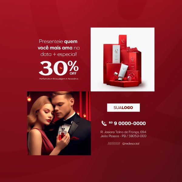 DIA DOS NAMORADOS SOCIAL MEDIA POST FEED