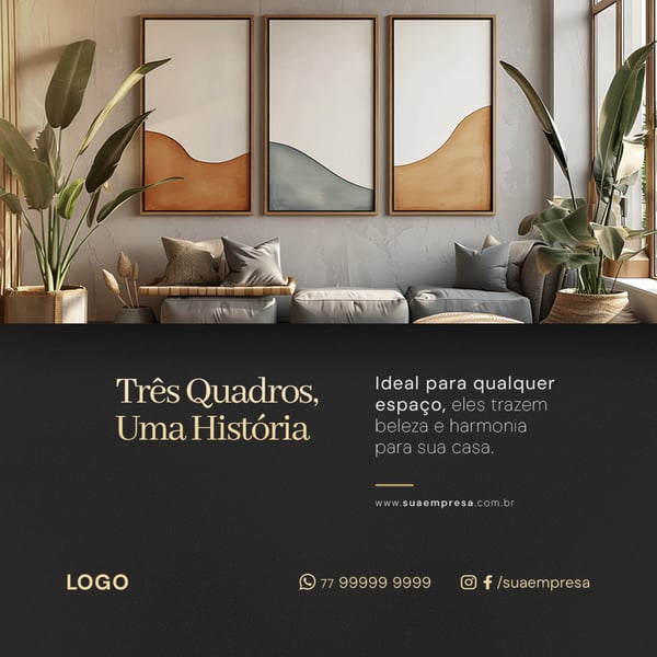 GRK SOCIAL MEDIA QUADROS PERSONALIZADOS 4