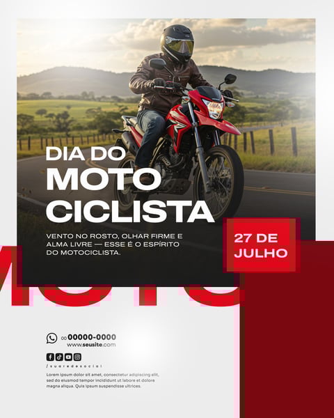 DIA DO MOTOCICLISTA