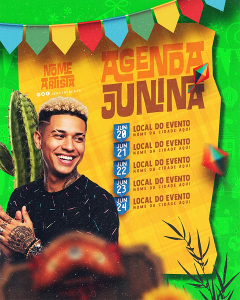 AGENDA JUNINA SÃO JOÃO
