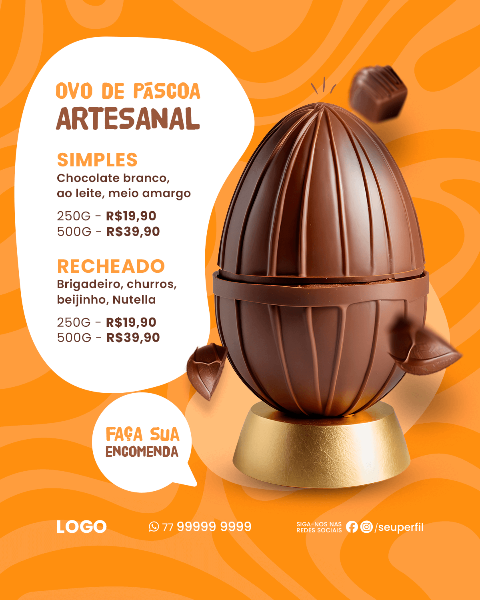 OFERTAS DE PÁSCOA - OVOS DE PÁSCOA