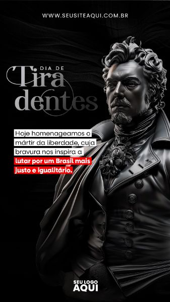 STORY - DIA DE TIRADENTES | SOCIAL MEDIA | PSD EDITÁVEL