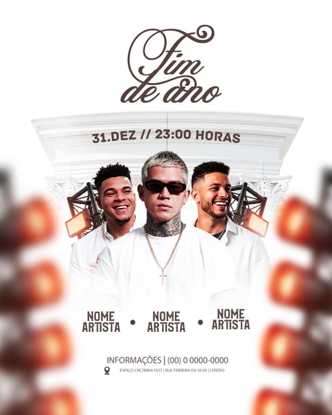 FIM DE ANO EVENTO FESTA REVEILLON