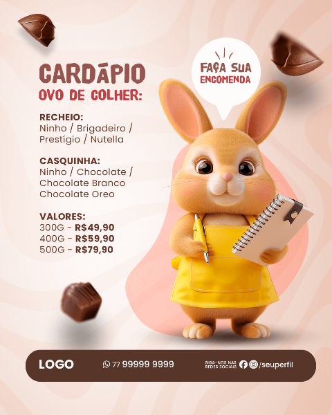 OFERTAS DE PÁSCOA - OVOS DE PÁSCOA