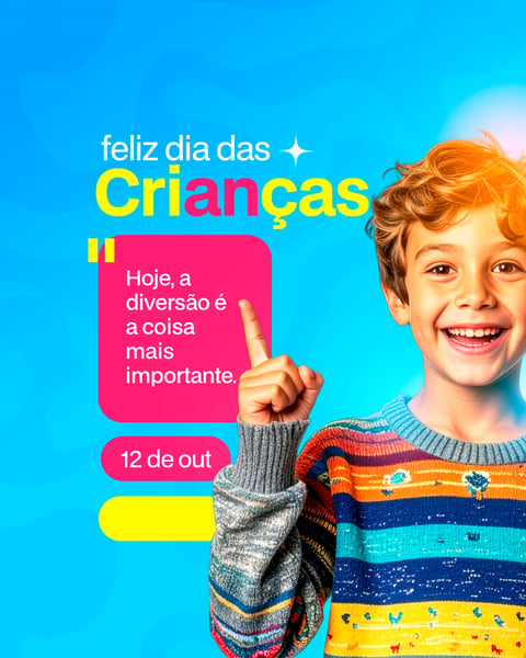 DIA DAS CRIANÇAS SOCIAL MEDIA PSD 4