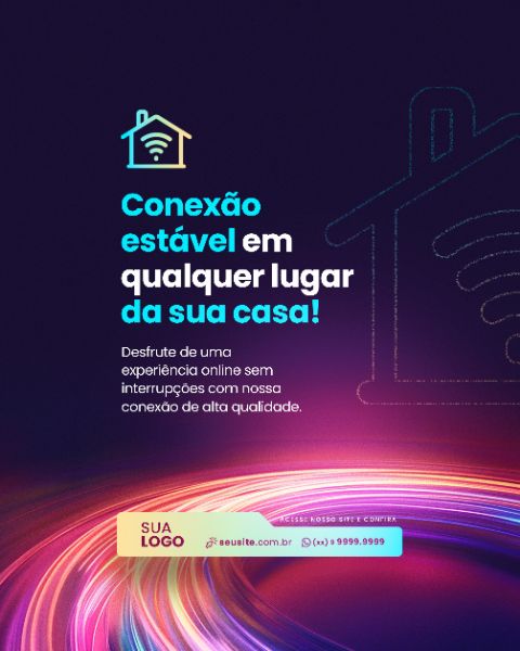 SOCIAL MEDIA - PROVEDOR DE INTERNET - CONEXÃO ESTÁVEL EM QUALQUER LUGAR