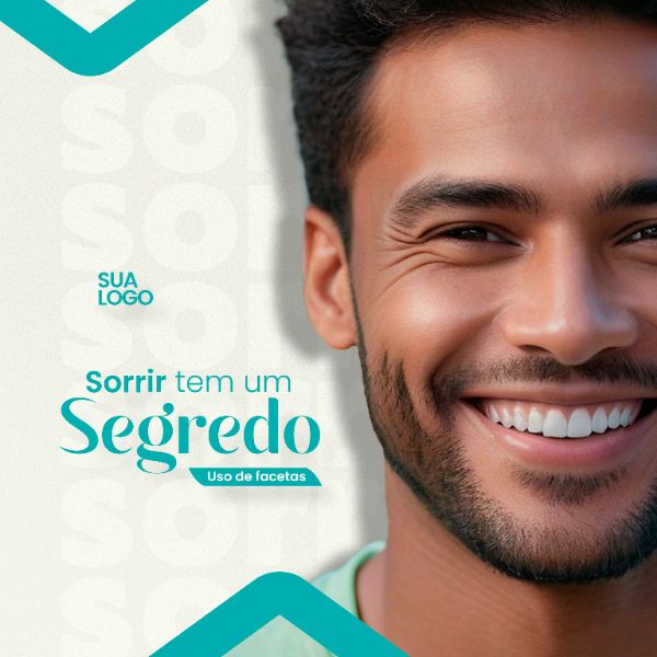 CAMPANHA CLÍNICA ODONTOLÓGICA CONSULTÓRIO DENTISTA MÍDIA SOCIAL PSD EDITÁVEL