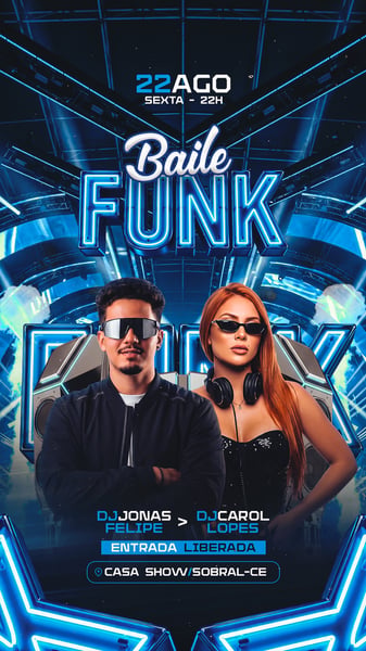 04 FLYER EVENTO BAILE FUNK STORY PSD EDITÁVEL
