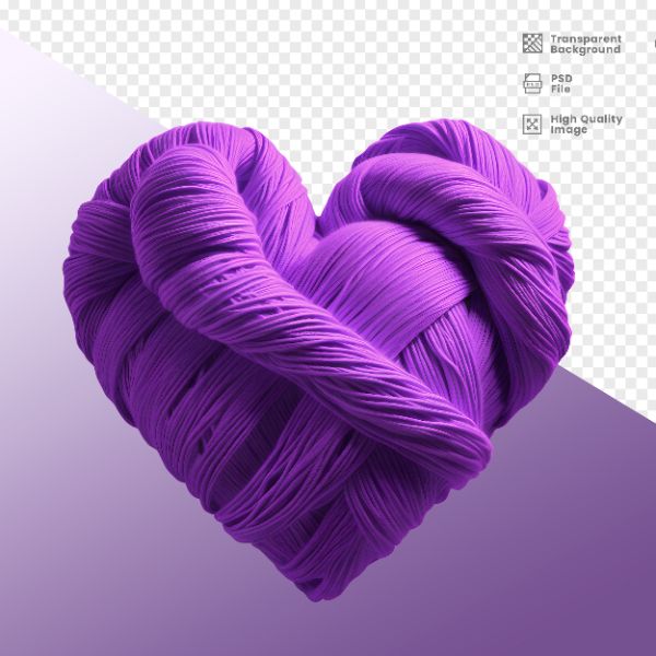 CORAÇÃO DE LÃ - ELEMENTO PARA COMPOSIÇÃO