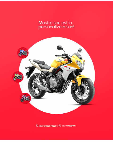 MOSTRE SEU ESTILO, PERSONALIZE A SUA
