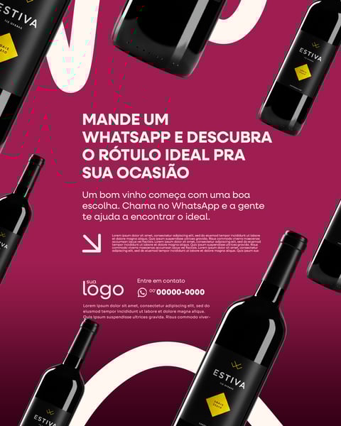 SOCIAL MEDIA LOJA DE VINHOS